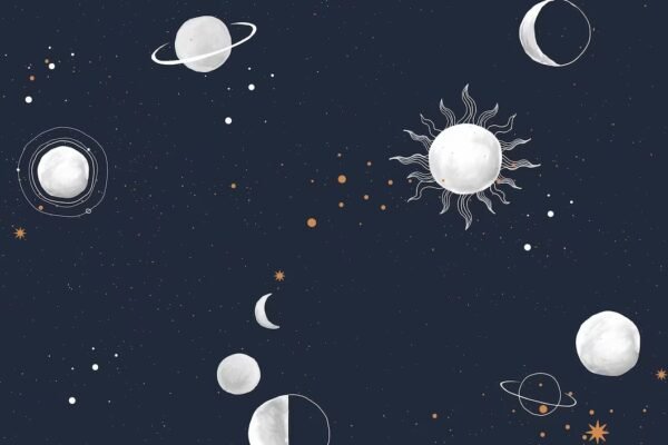 2d space background